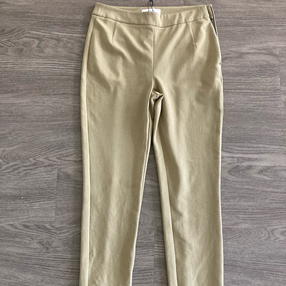 Reiss Women's Tyne skinny cream trouser leggings US6